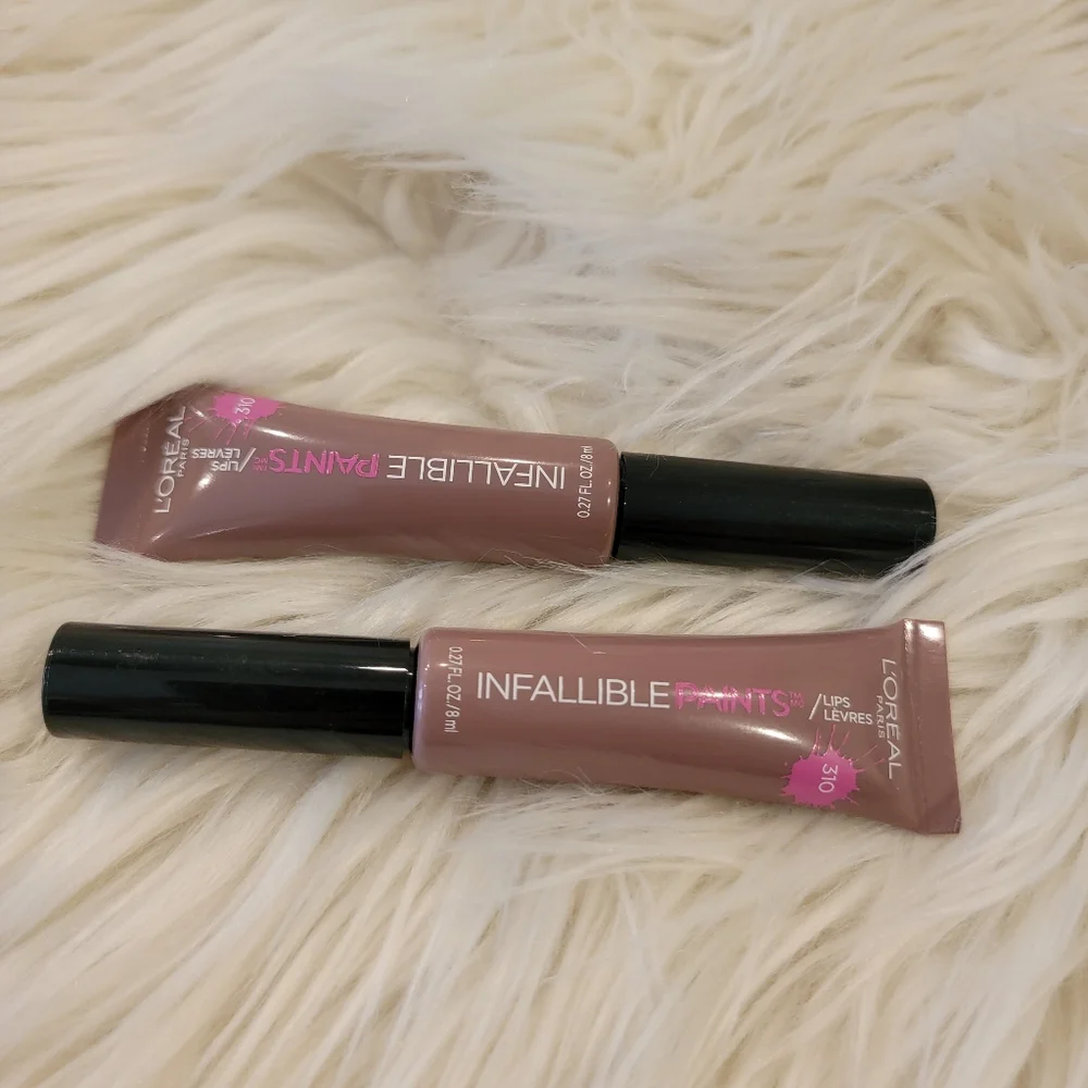 L'Oreal Paris Infallible Lip Paints Taupeless #310